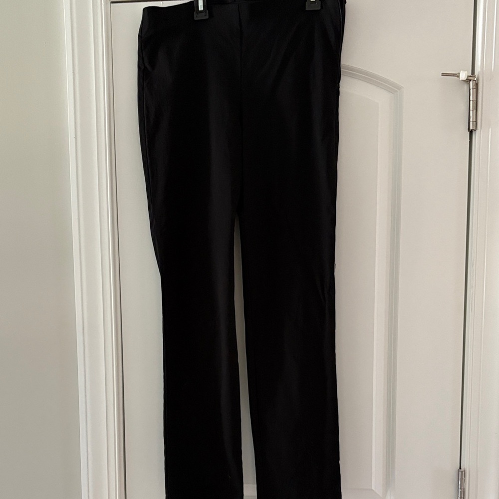 White House Black Market Women's Black Straight Leg Pants